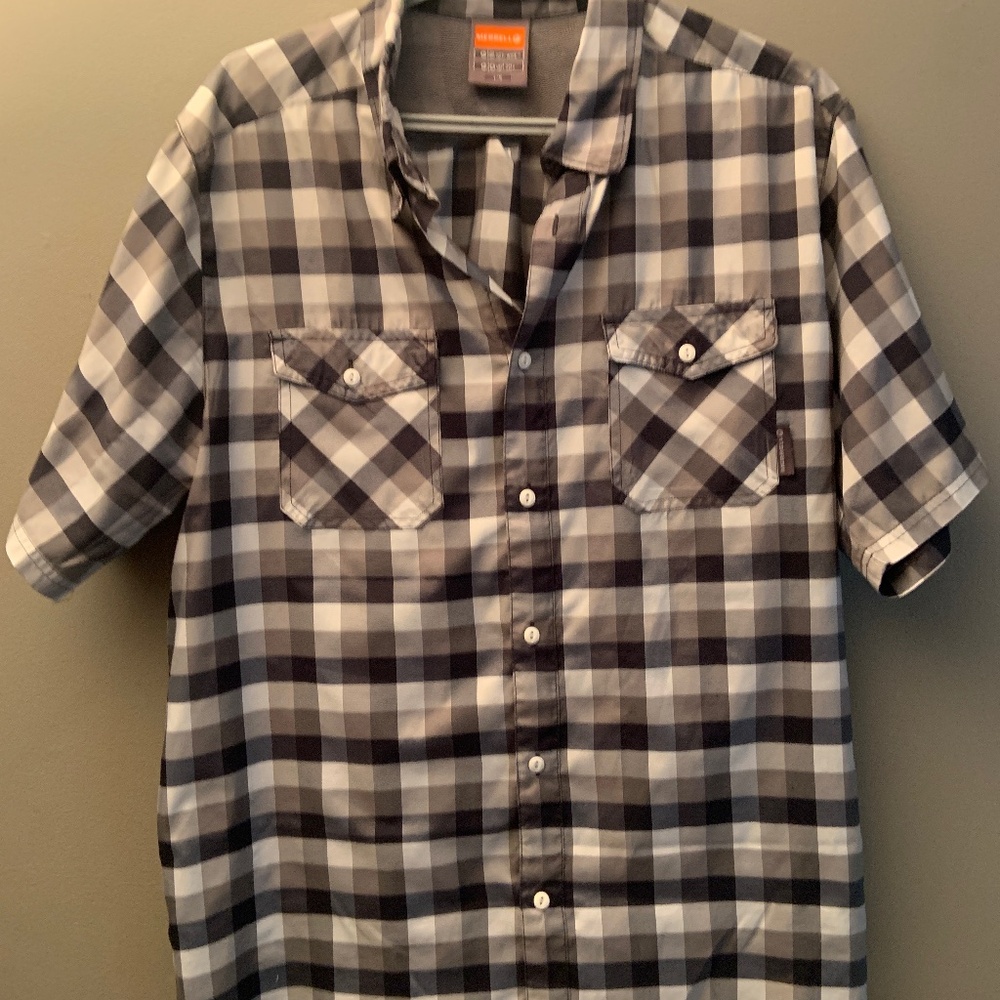 Merrell - Opti-Wick UPF 30+ - Lightweight Button Down Shirt